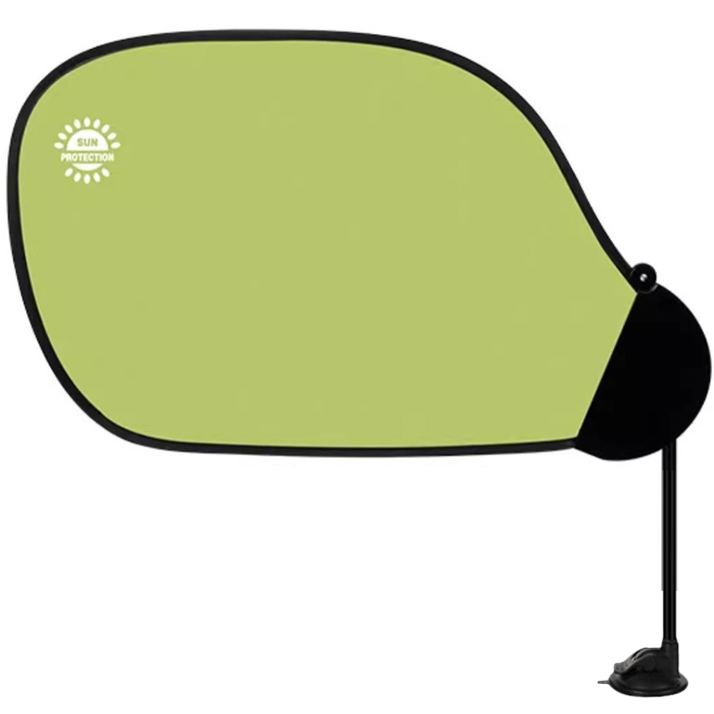 Солнцезащитный козырек для автомобиля (на присоске) (0.58x0.36m) (Green)