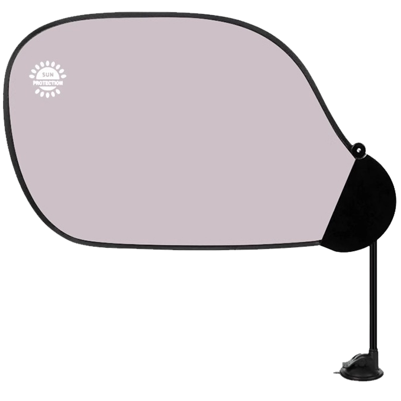 Солнцезащитный козырек для автомобиля (на присоске) (0.58x0.36m) (Pink)