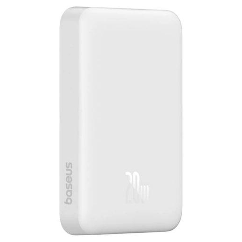 Портативное ЗУ Power Bank Baseus Magnetic Mini Air 20W c БЗУ 10000 mAh P10059001313 (Stellar White)