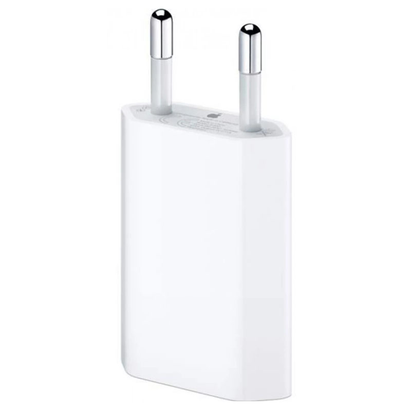 МЗП 5W USB-A Power Adapter for Apple (AAA) (no box) (White)