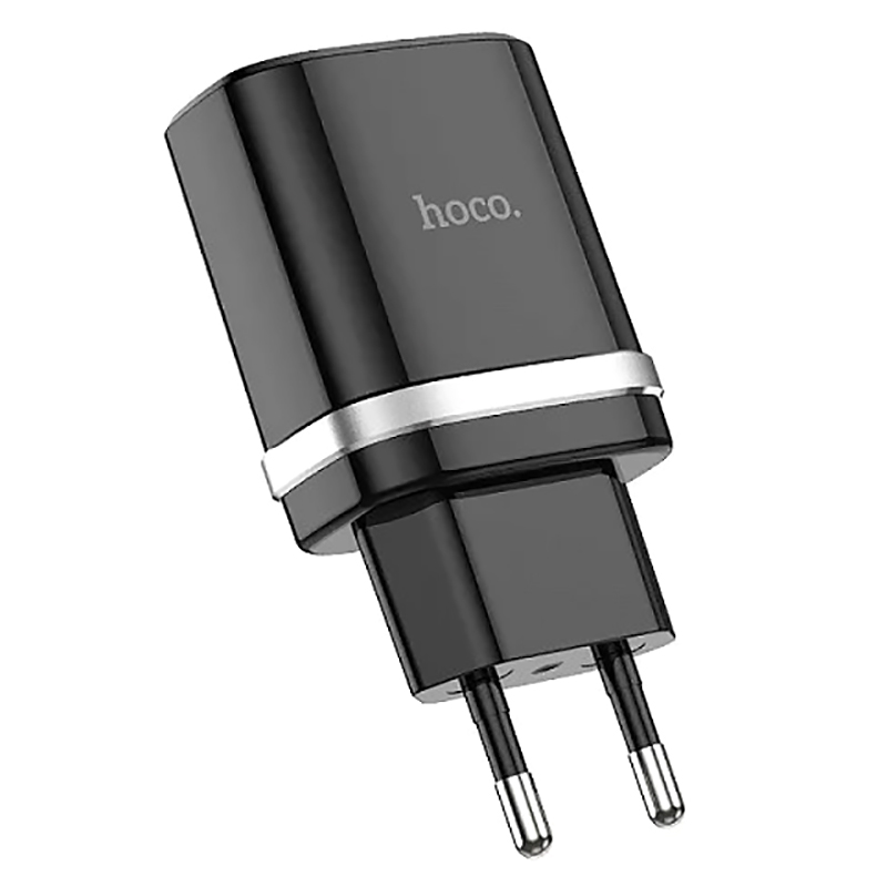 СЗУ Hoco C12Q Smart QC3.0 (1USB/3A) (Черный)