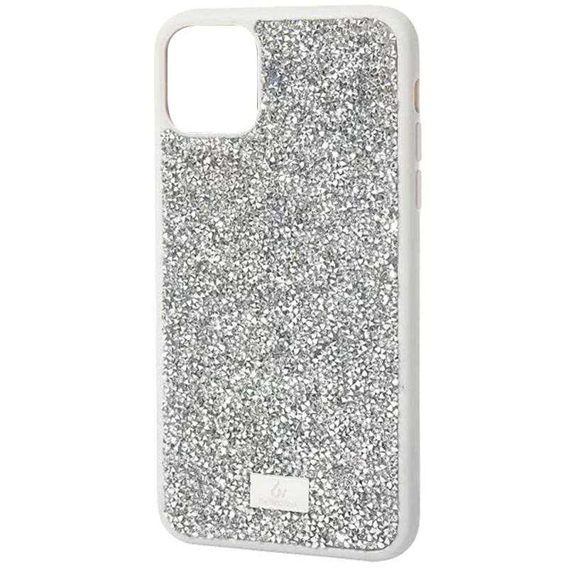 TPU чохол Bling World Rock Diamond для Apple iPhone 12 Pro Max (Срібний)