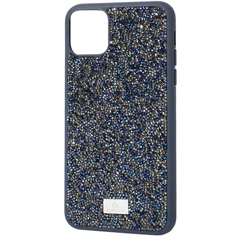 TPU чехол Bling World Rock Diamond для Apple iPhone 15 Pro Max (6.7") (Синий)