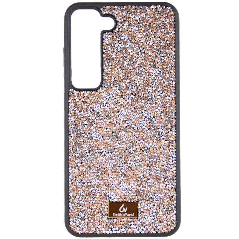 TPU чохол Bling World Rock Diamond для Samsung Galaxy S23+ (Рожевий)