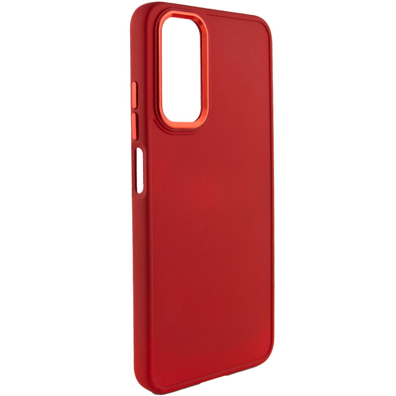 TPU чохол Bonbon Metal Style для для Samsung Galaxy A14 4G/5G (Червоний / Red)