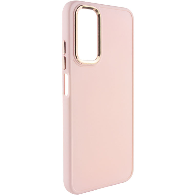 TPU чохол Bonbon Metal Style для для Samsung Galaxy A52 (Рожевий / Light pink)
