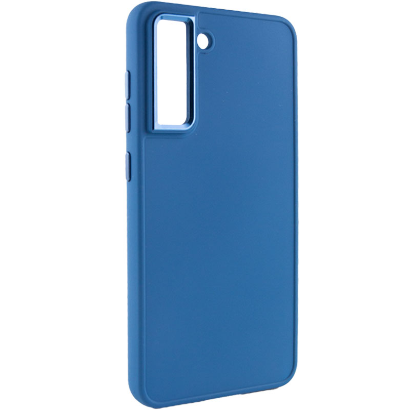 TPU чохол Bonbon Metal Style для для Samsung Galaxy S23+ (Синій / Denim Blue)