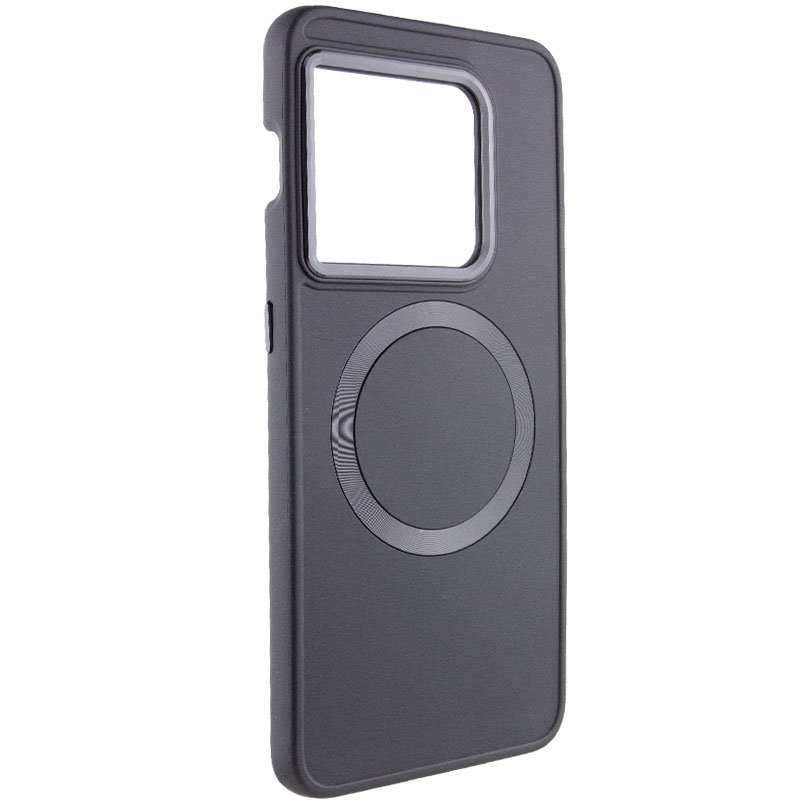 TPU чохол Bonbon Metal Style with MagSafe для OnePlus 10 Pro (Чорний / Black)
