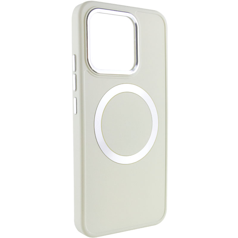 TPU чехол Bonbon Metal Style with MagSafe для Xiaomi 13 (Белый / White)