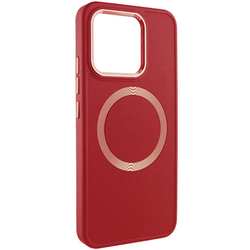 TPU чехол Bonbon Metal Style with MagSafe для Xiaomi 14 Pro (Красный / Red)