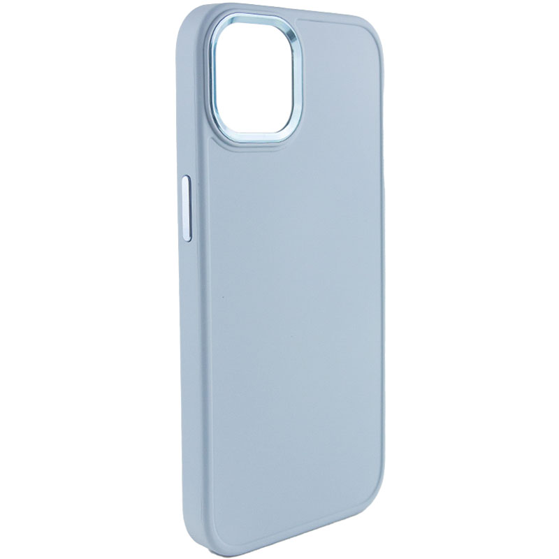 TPU чохол Bonbon Metal Style для для Apple iPhone 12 Pro (Блакитний / Mist blue)