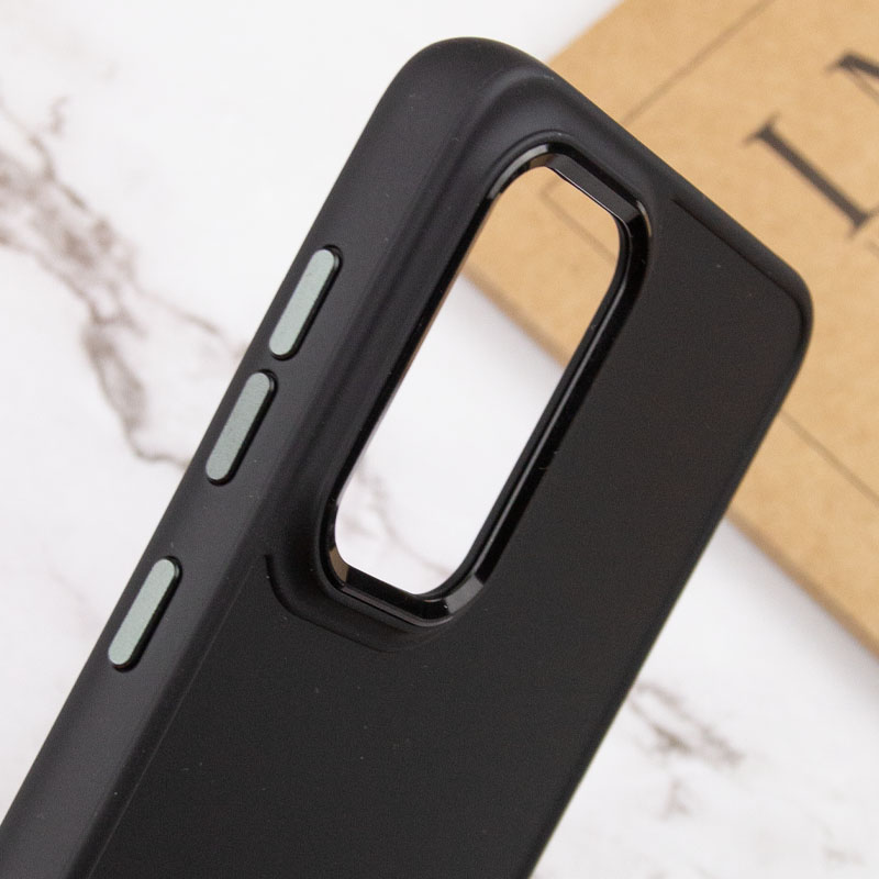 Купить TPU чехол Bonbon Metal Style для Samsung Galaxy A53 5G Черный / Black на onecase.com.ua