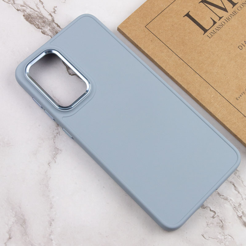 TPU чехол Bonbon Metal Style для Samsung Galaxy A53 5G Голубой / Mist blue на onecase.com.ua