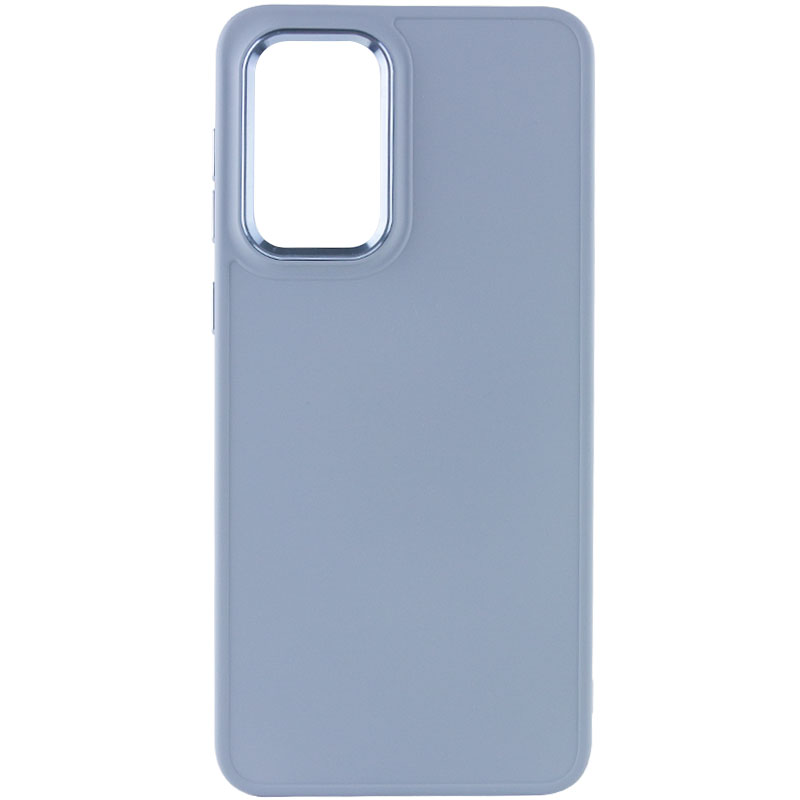 TPU чохол Bonbon Metal Style для для Samsung Galaxy A53 5G (Блакитний / Mist blue)
