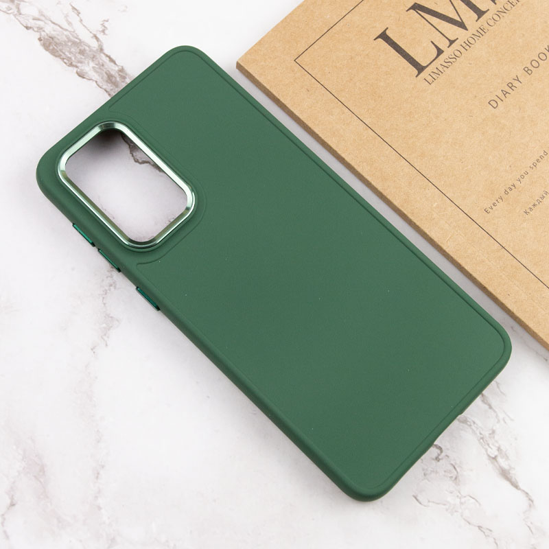 TPU чехол Bonbon Metal Style для Samsung Galaxy A53 5G Зеленый / Pine green на onecase.com.ua
