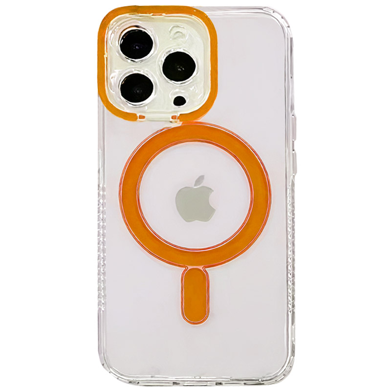 TPU чохол ColorCam with Magnetic Safe для Apple iPhone 12 Pro Max (Жовтий)