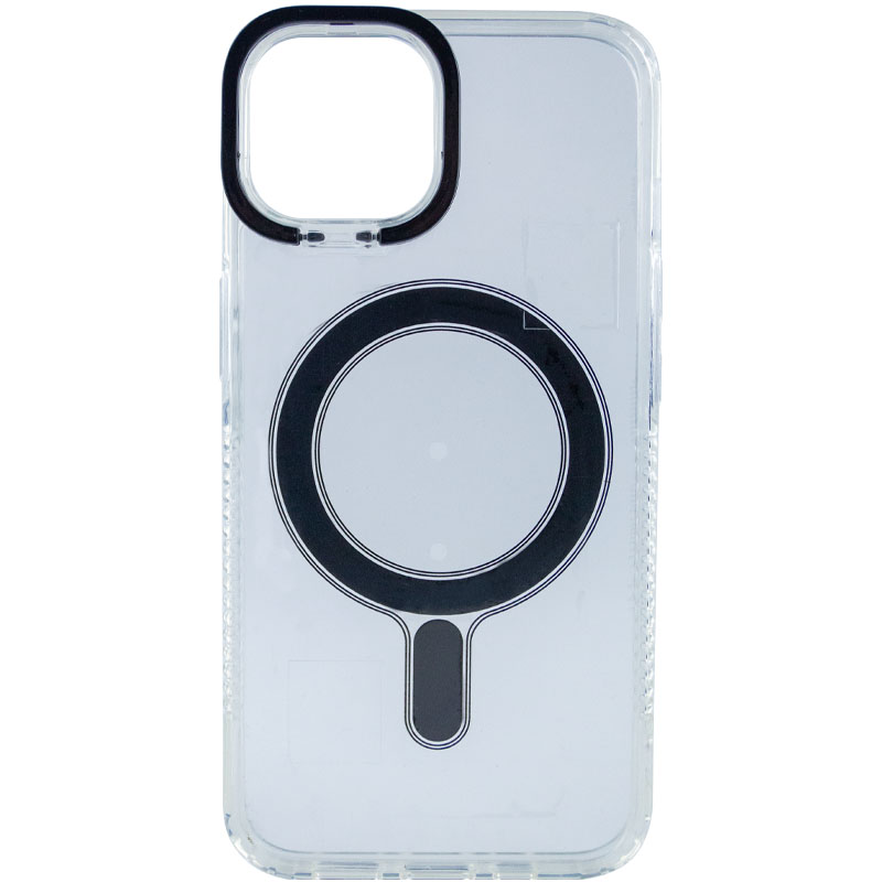 TPU чехол ColorCam with Magnetic Safe для Apple iPhone 14 Plus (6.7") (Черный)