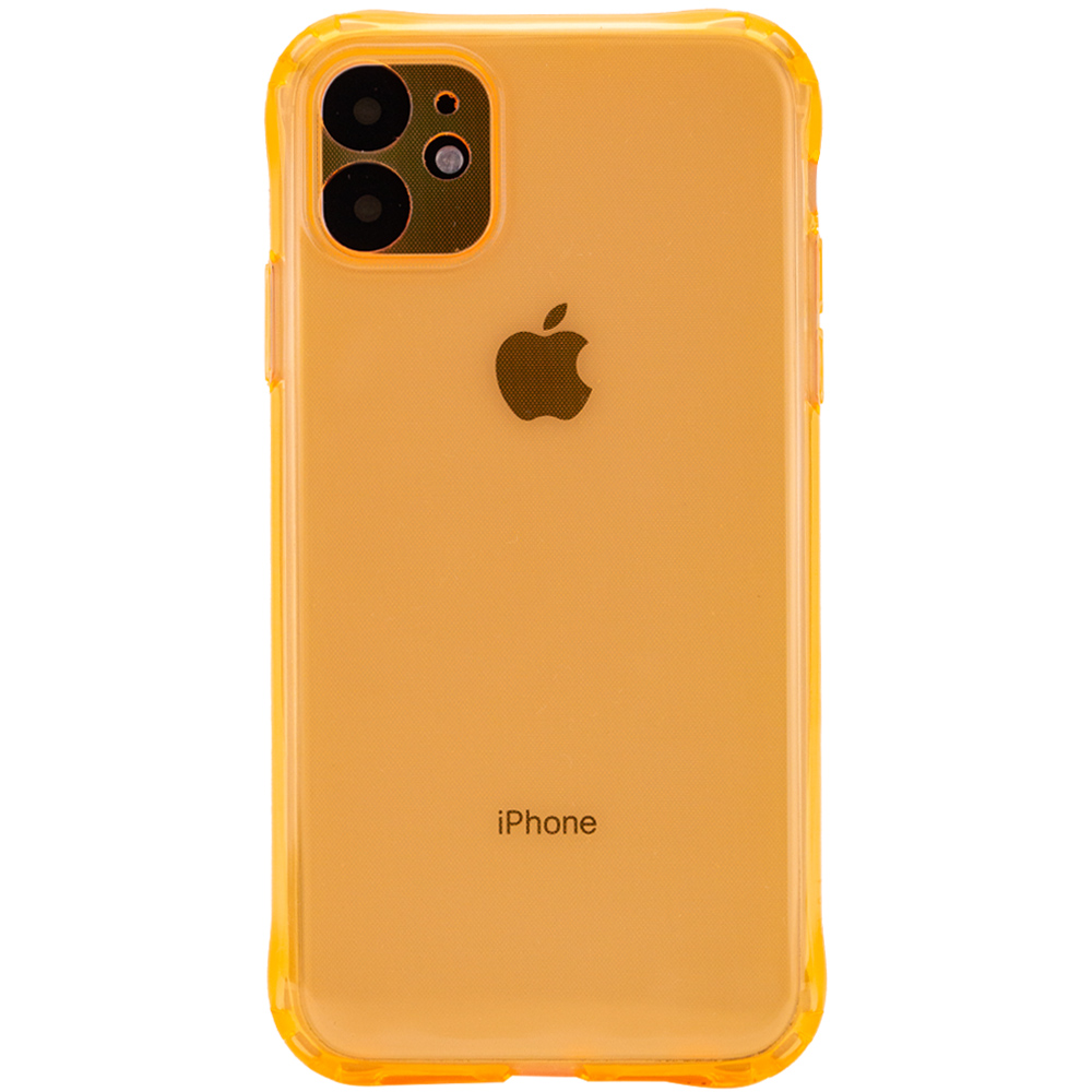TPU чехол Ease Glossy Full Camera для Apple iPhone 12 (6.1") (Оранжевый)