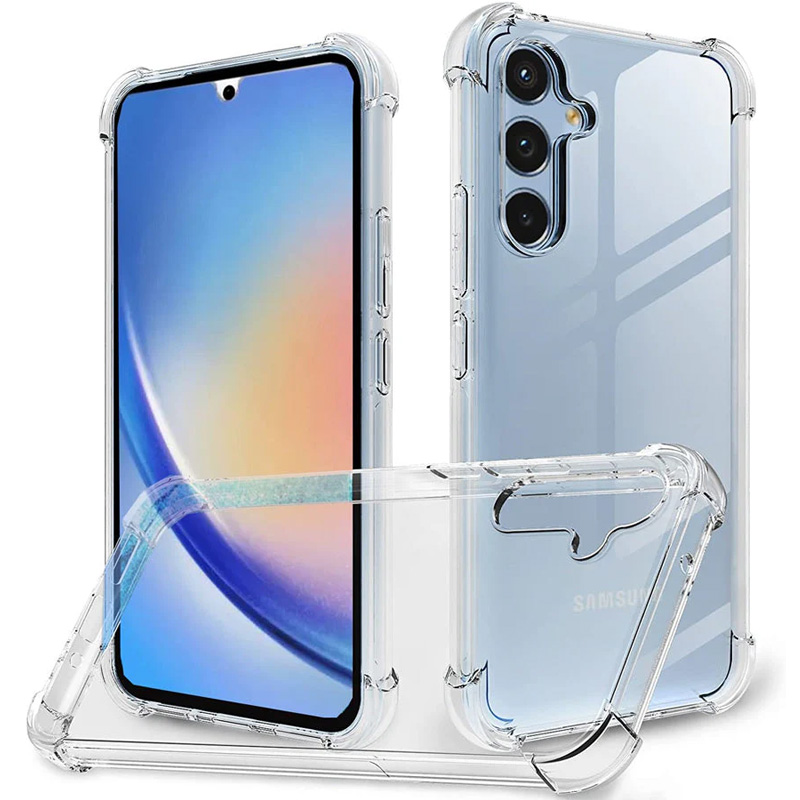 TPU чехол Epic Ease с усиленными углами для Samsung Galaxy A36 5G (Бесцветный (прозрачный))