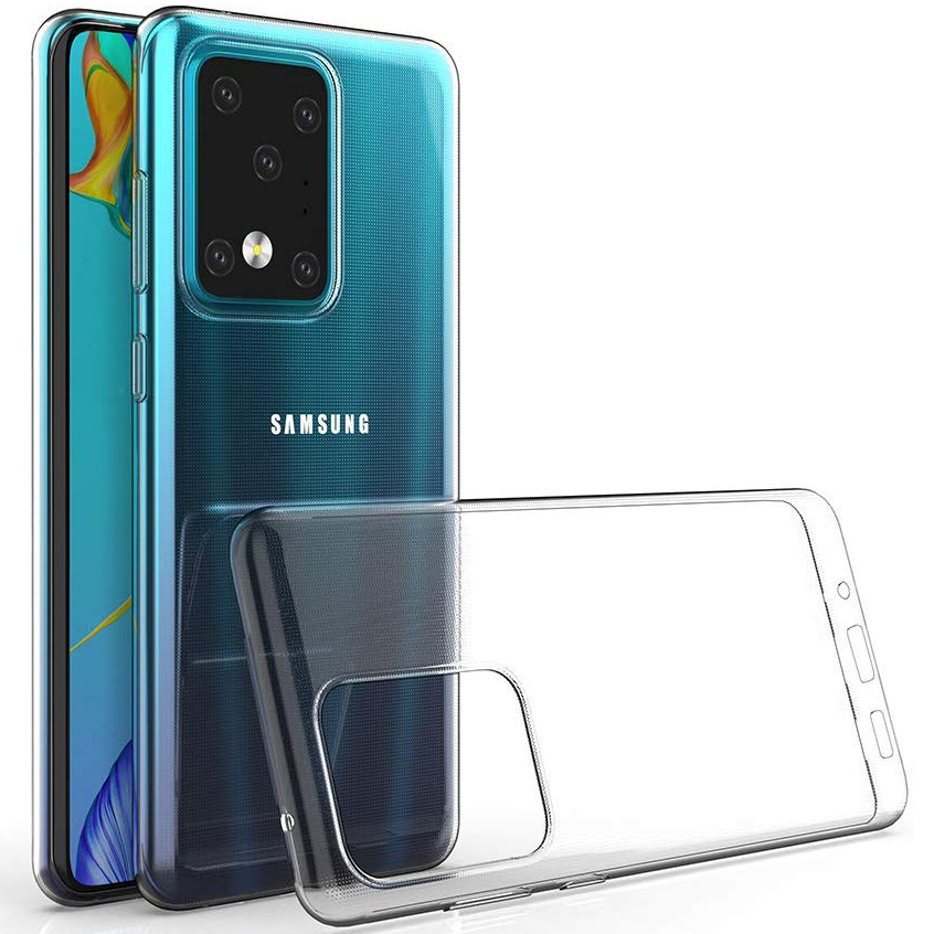 TPU чехол Epic Premium Transparent для Samsung Galaxy S23 Ultra (Бесцветный (прозрачный))