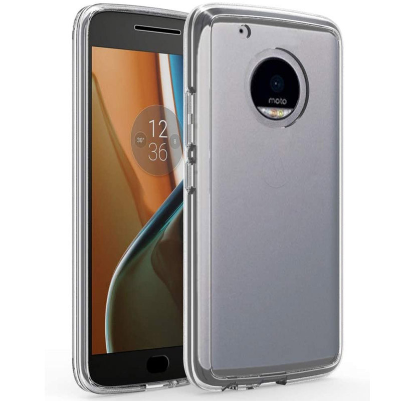 TPU чехол Epic Transparent 1,0mm для Motorola Moto G5 Plus (Бесцветный (прозрачный))