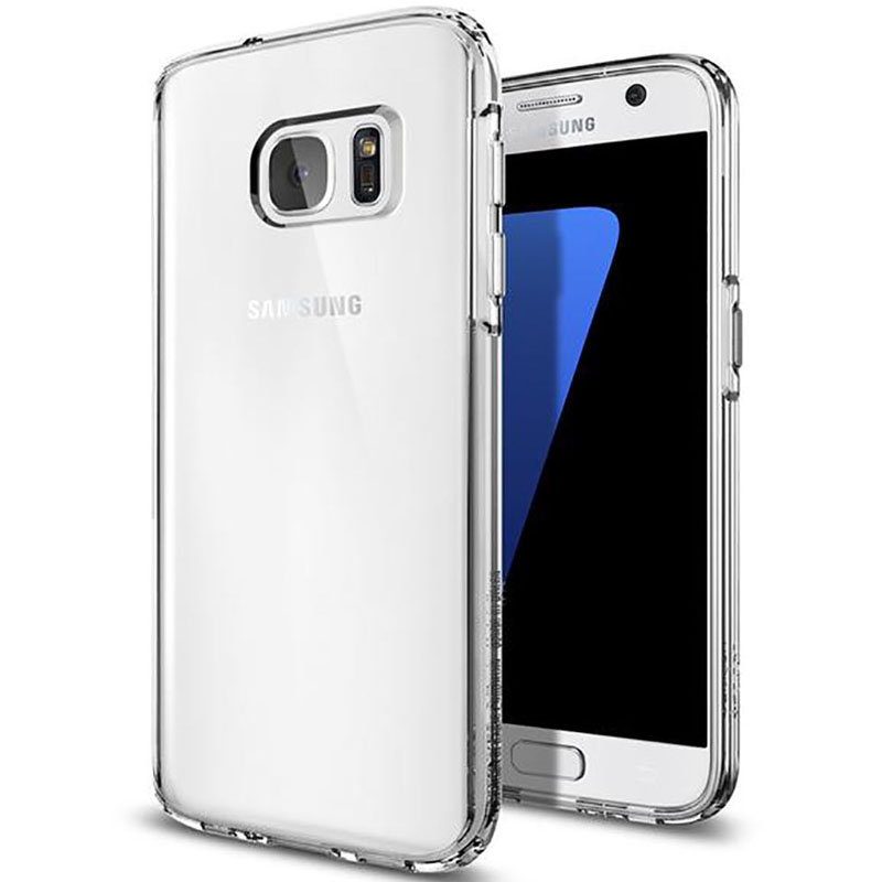 TPU чехол Epic Transparent 1,0mm для Samsung G935F Galaxy S7 Edge (Бесцветный (прозрачный))