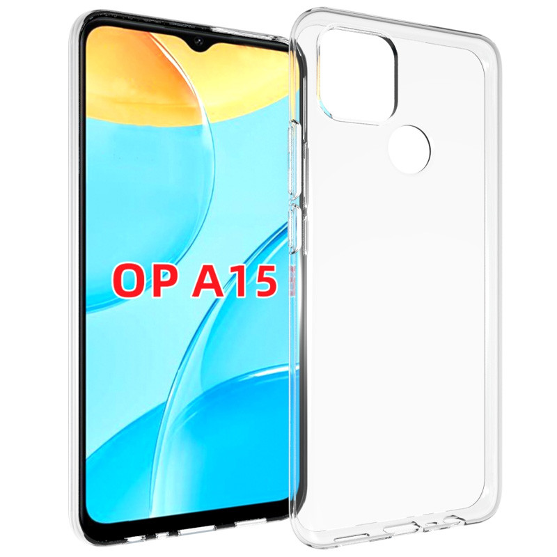 TPU чохол Epic Transparent 1,5mm для Oppo A15s / A15 (Безбарвний (прозорий))
