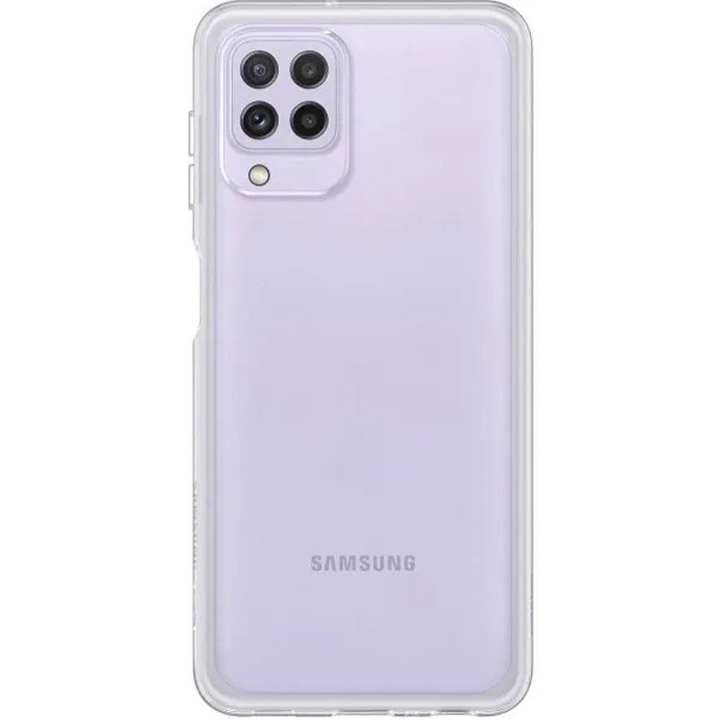 TPU чехол Epic Transparent 1,5mm для Samsung Galaxy A22 4G (Бесцветный (прозрачный))