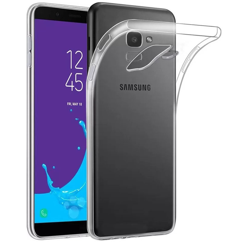 TPU чохол Epic Transparent 1,5mm для Samsung Galaxy J6 (J600F) (Безбарвний (прозорий))