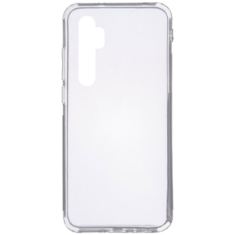 TPU чехол Epic Transparent 1,5mm для Xiaomi Mi Note 10 Lite (Бесцветный (прозрачный))