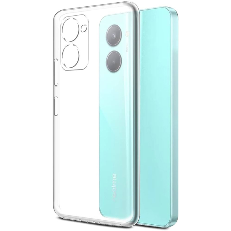 TPU чехол Epic Transparent 1,5mm Full Camera для Realme C33 (Бесцветный (прозрачный))