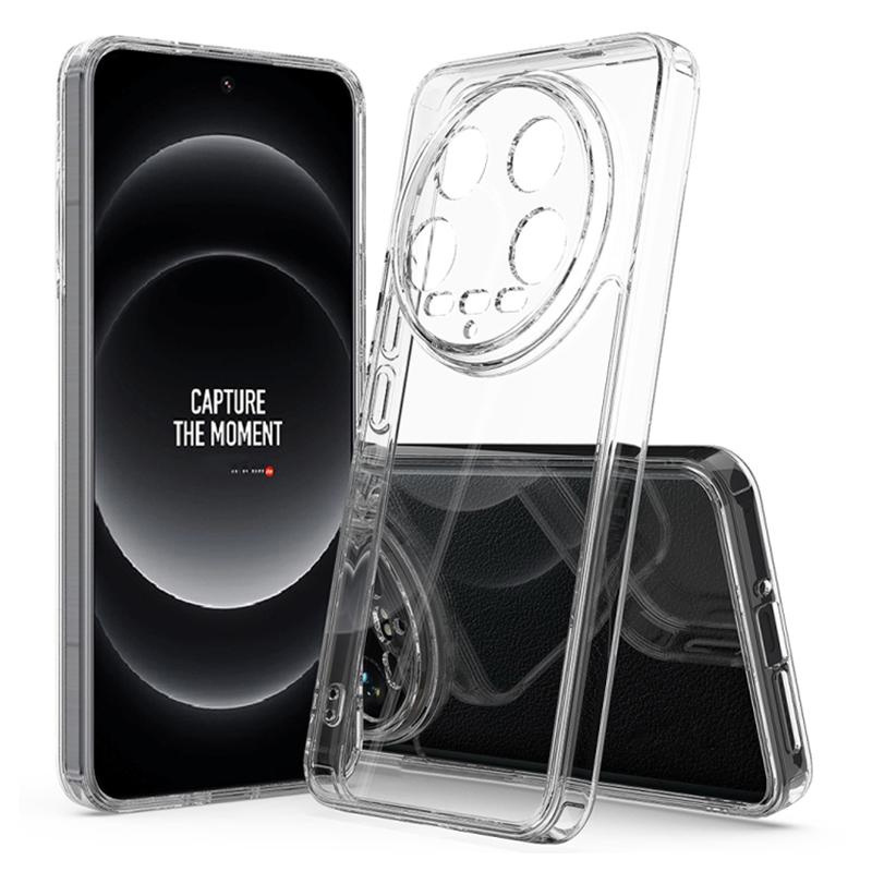 TPU чохол Epic Transparent 1,5mm Full Camera для Xiaomi 14 Ultra (Безбарвний (прозорий))