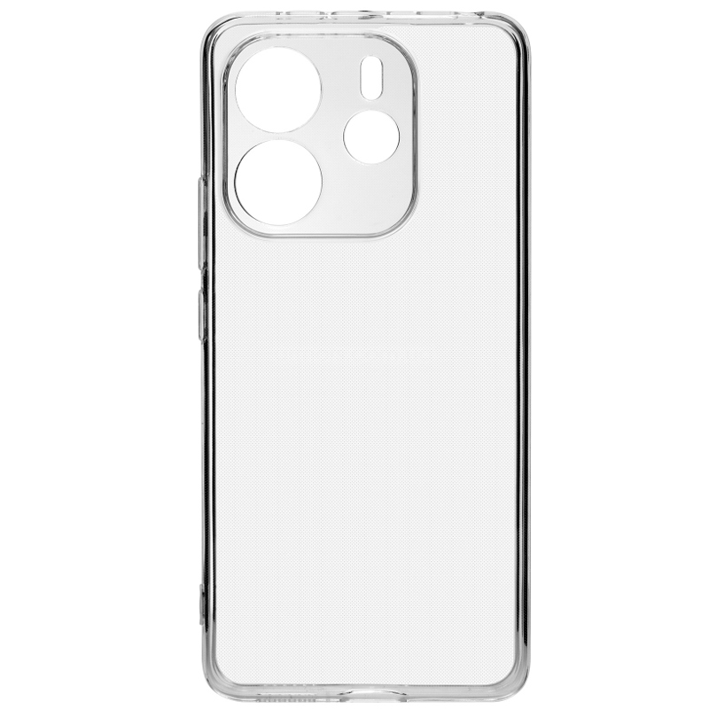 TPU чехол Epic Transparent 1,5mm Full Camera для Xiaomi Redmi Note 14 4G (Europe version) (Бесцветный (прозрачный))