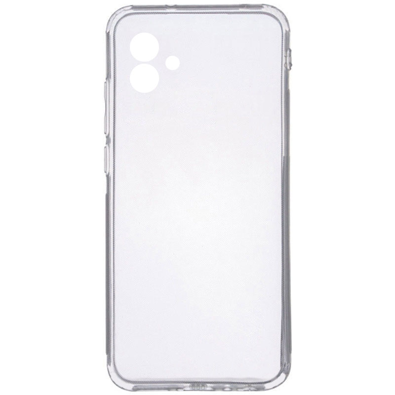 TPU чохол GETMAN Clear 1,0 mm для для Samsung Galaxy A04e (Безбарвний (прозорий))