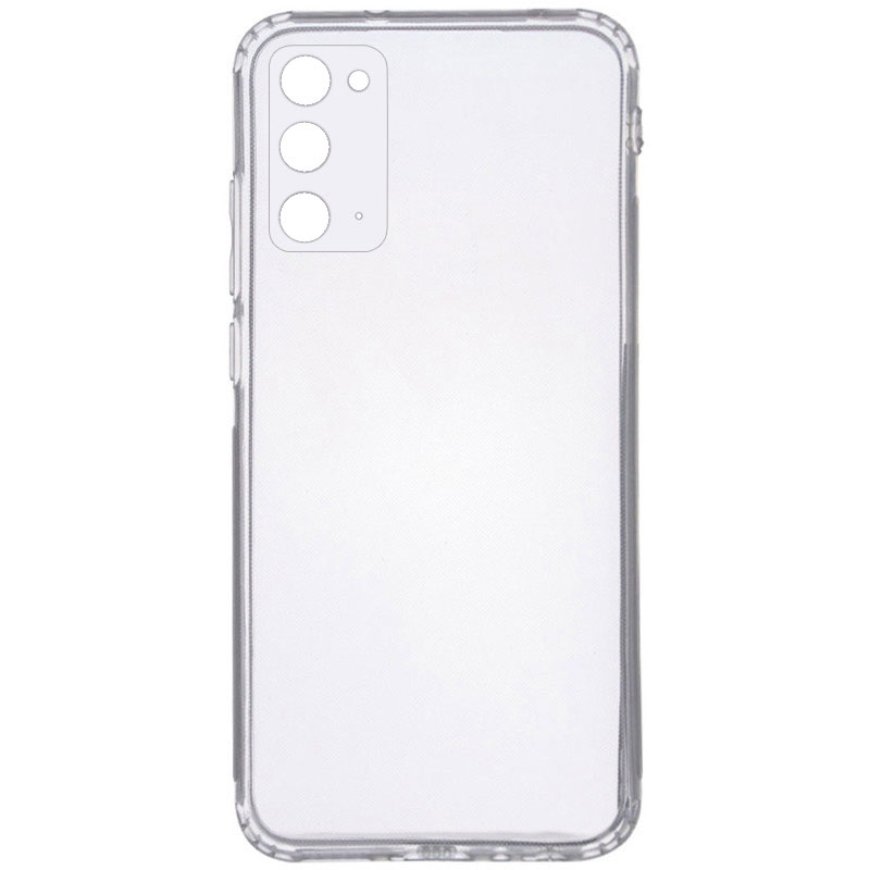 TPU чохол GETMAN Clear 1,0 mm для для Samsung Galaxy Note 20 (Безбарвний (прозорий))