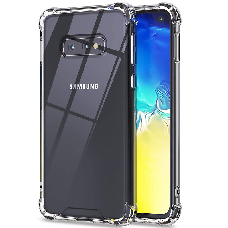 TPU чехол GETMAN Ease logo усиленные углы для Samsung Galaxy S10e (Бесцветный (прозрачный))