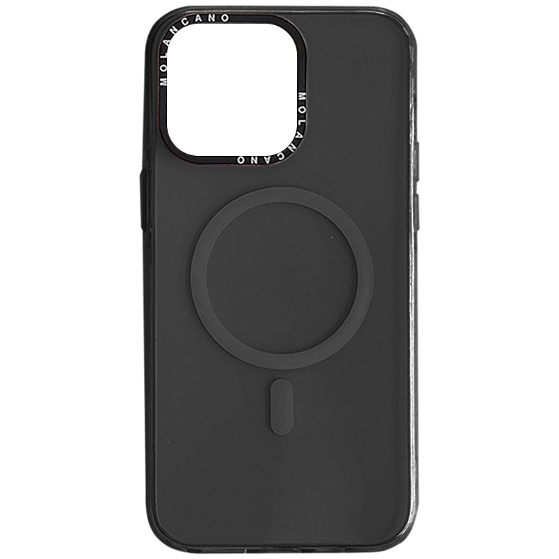 TPU чохол Molan Cano Magnetic Jelly для Apple iPhone 12 Pro Max (Black)