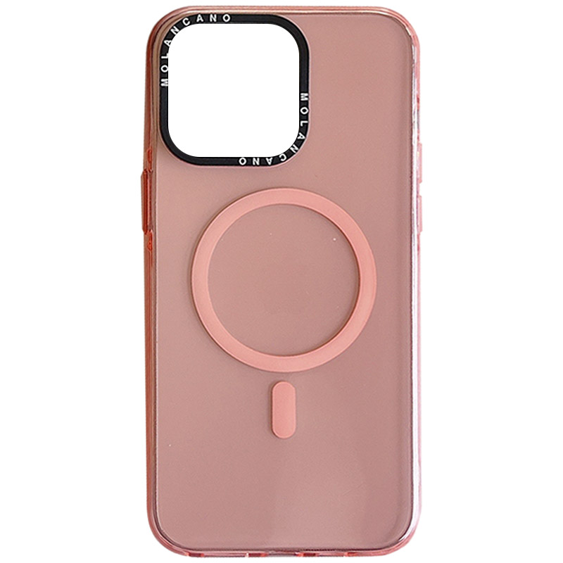 TPU чехол Molan Cano Magnetic Jelly для Apple iPhone 13 Pro Max (6.7") (Pink)