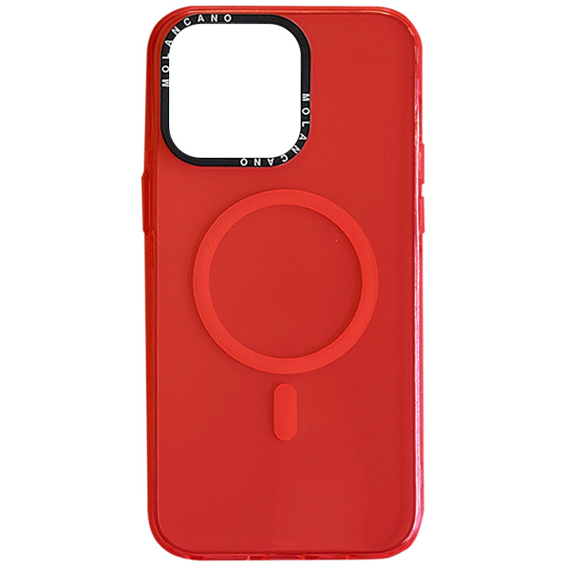 TPU чехол Molan Cano Magnetic Jelly для Apple iPhone 13 Pro Max (6.7") (Red)