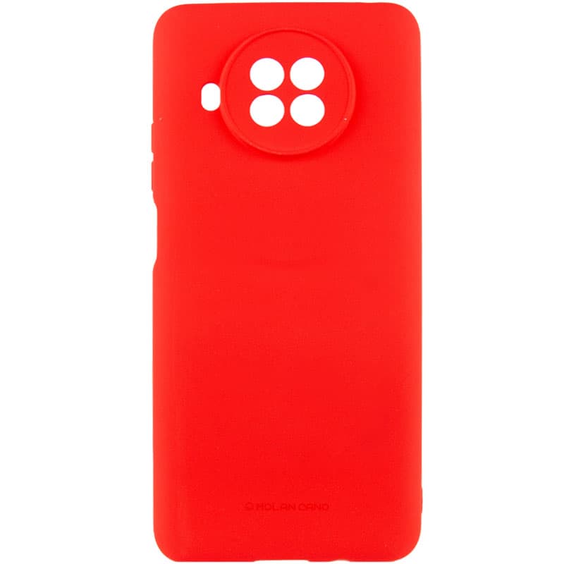 TPU чехол Molan Cano Smooth для Xiaomi Redmi Note 9 Pro 5G (Красный)