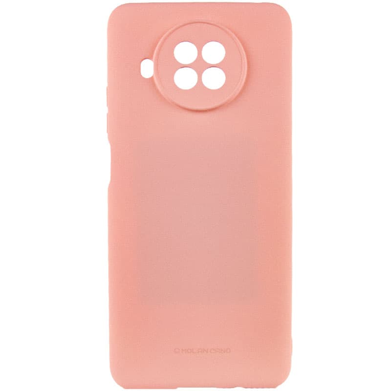 TPU чехол Molan Cano Smooth для Xiaomi Redmi Note 9 Pro 5G (Розовый)