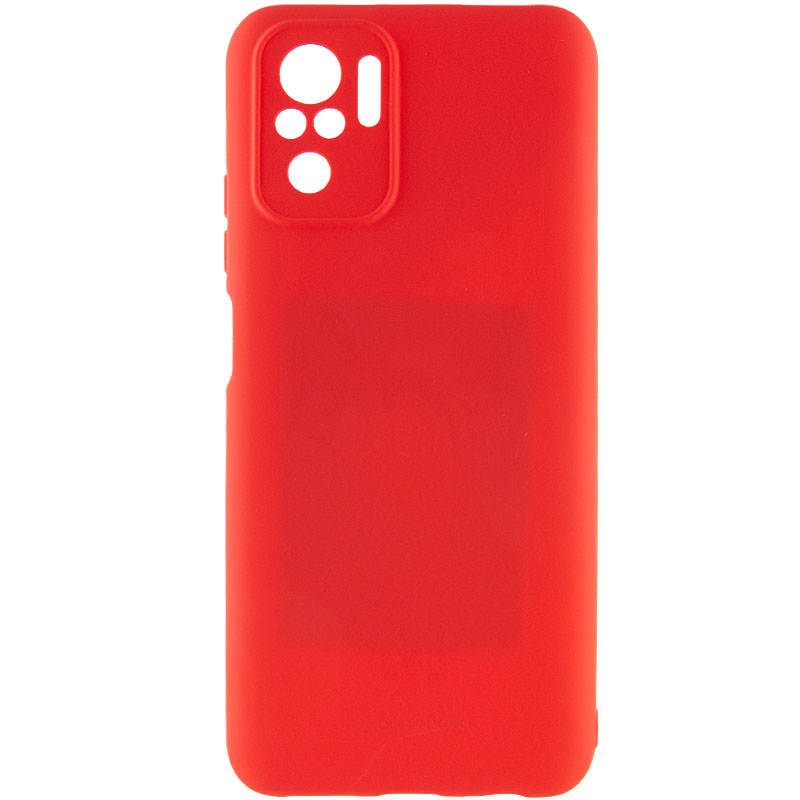 TPU чехол Molan Cano Smooth для Xiaomi Redmi Note 10s (Красный)
