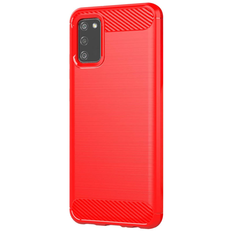 TPU чехол Slim Series для Samsung Galaxy A02s (Красный)
