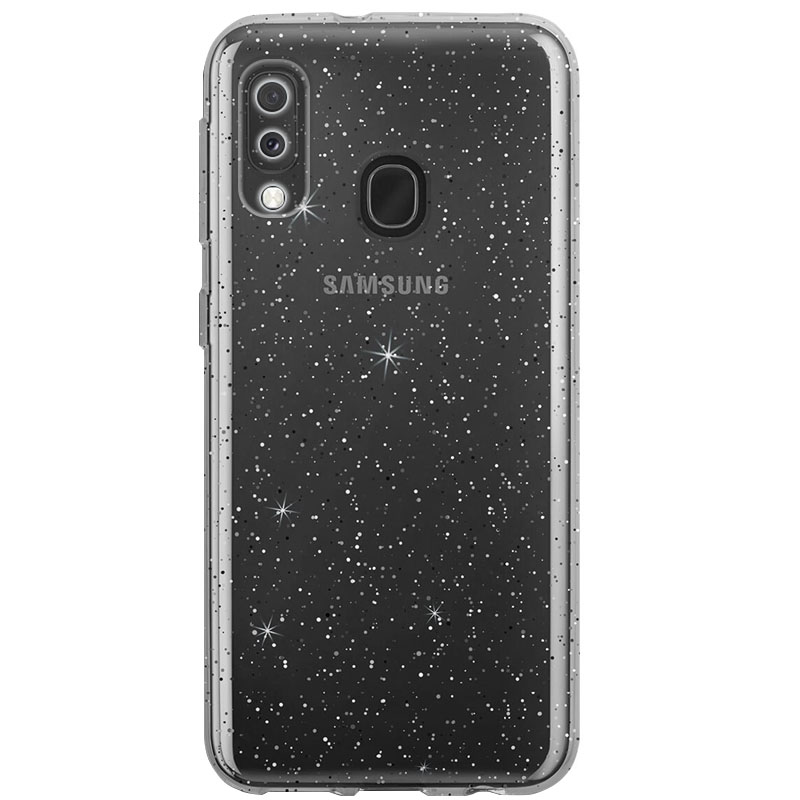 TPU чохол Twinkle з захистом камери для Samsung Galaxy A30 (Clear)