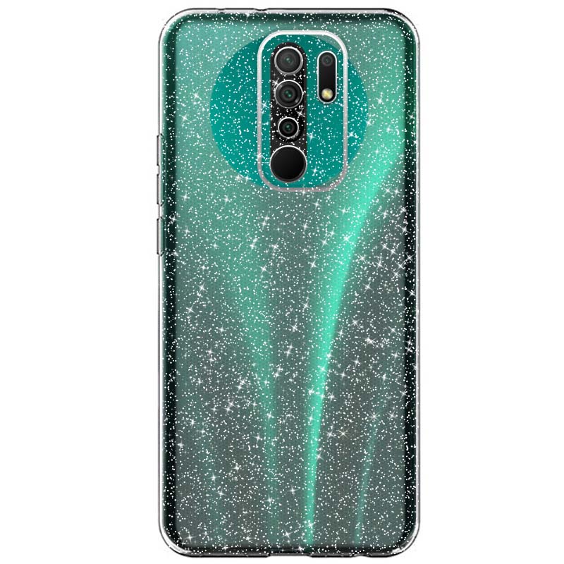 TPU чохол Twinkle з захистом камери для Xiaomi Redmi 9 (Clear)