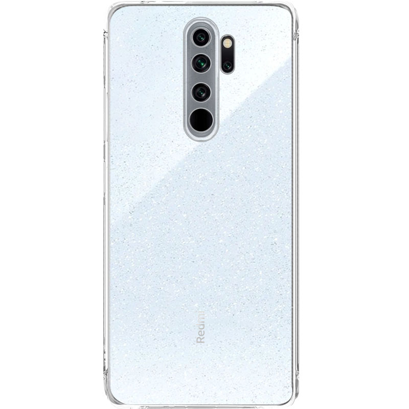 TPU чехол Twinkle с защитой камеры для Xiaomi Redmi Note 8 Pro (Clear)