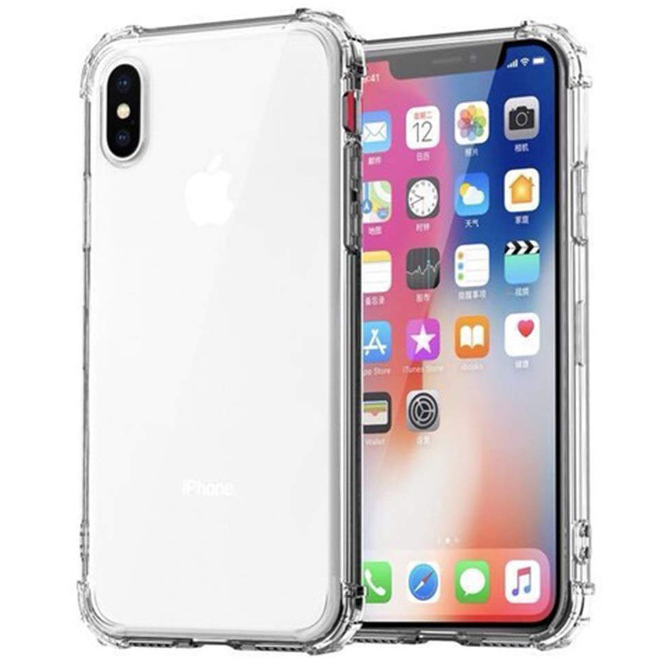 TPU чохол Epic Ease з посиленими кутами для Apple iPhone X (5.8") (Безбарвний (прозорий))