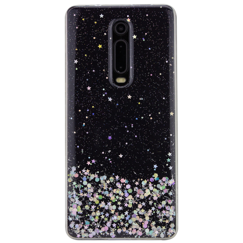 TPU чохол Star Glitter для Xiaomi Mi 9T Pro (Прозорий)