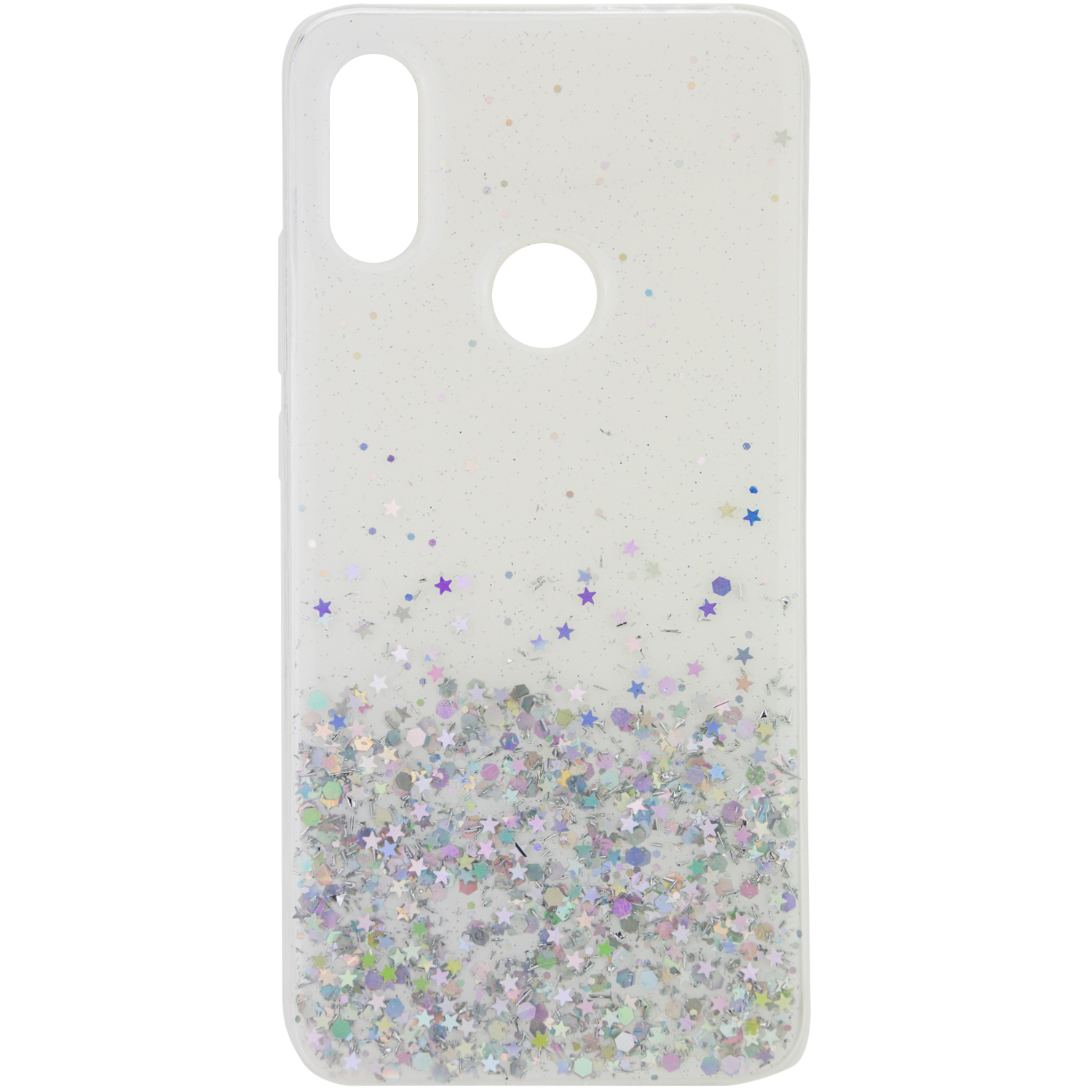 TPU чехол Star Glitter для Xiaomi Redmi Note 7 / Note 7 Pro / Note 7s (Белый)
