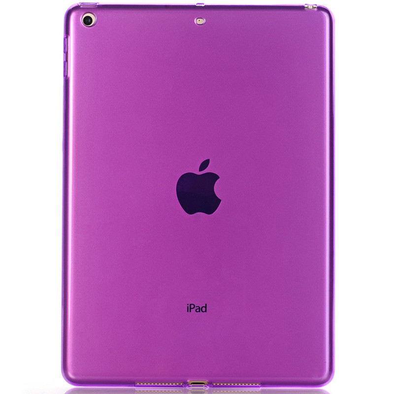 TPU чехол Epic Color Transparent для Apple iPad mini (2019) / mini 4 (2015) (Фиолетовый)